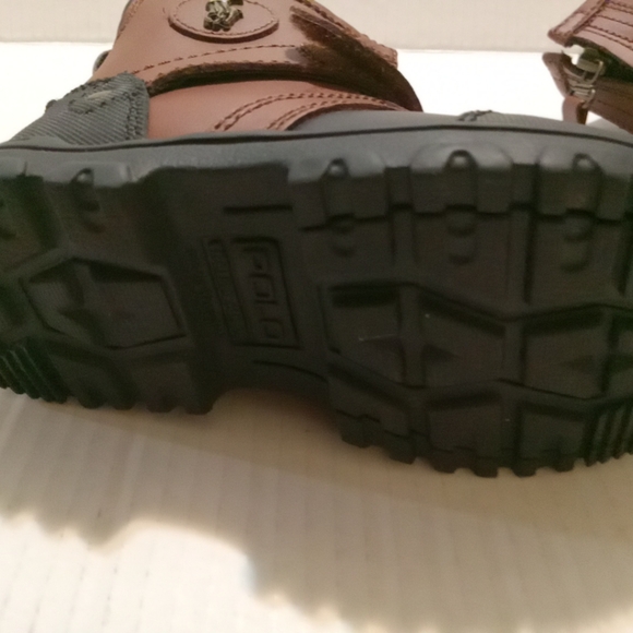 Ralph Lauren Polo boys boots size 10 - Picture 4 of 6